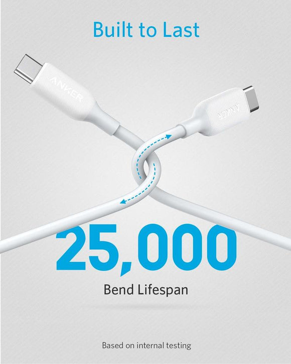 Anker Powerline Select + Usb-c To Usb-c 6ft/1.8m Cable White - IBSouq