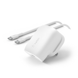 Belkin Boost Charge Wall Charge with PPS+USB-C to USB-C Cable 30W USB-C - IBSouq
