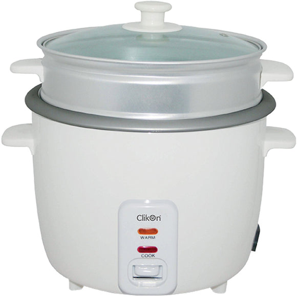 Clikon Rice Cooker With Steamer1.5L - IBSouq