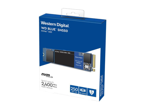 WD Blue,SN550 NVMe SSD - 250GB - IBSouq