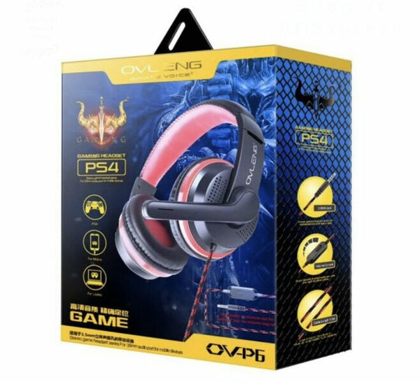 Stereo gaming headset ov p6 new arrivals