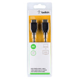Belkin High-Speed HDMI 2.0 Cable, 1.5 m/5 feet (Supports 4k, Ultra HD, 3D). - IBSouq