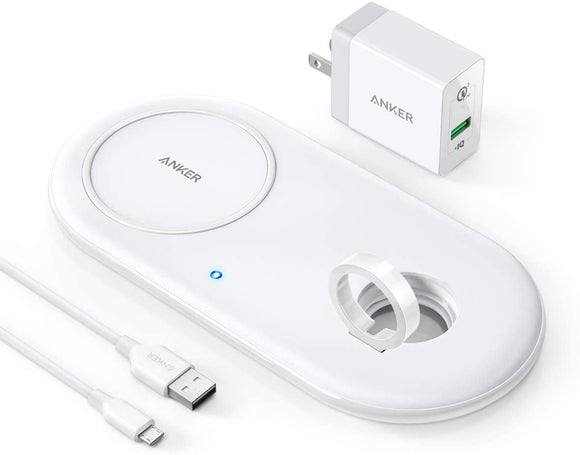 Anker Powerwave+pad With Watch Holder & Quick Charge 3.0 - IBSouq
