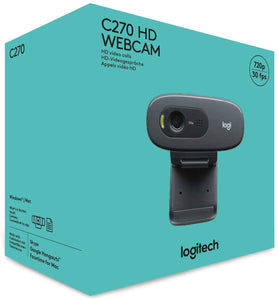 Logitech C270 HD Webcam 720P - IBSouq