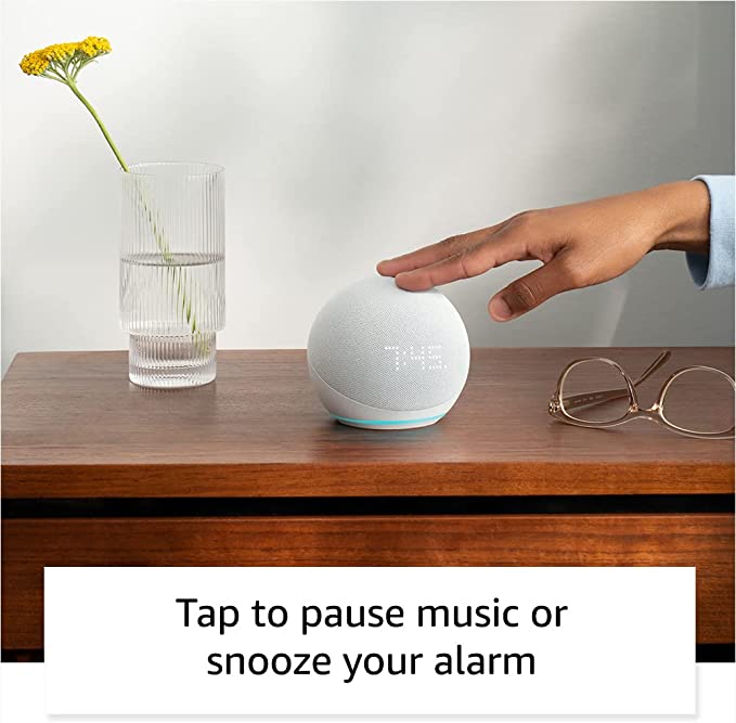 Amazon Alexa Echo Dot Smart Speaker with Clock 5th Generation
