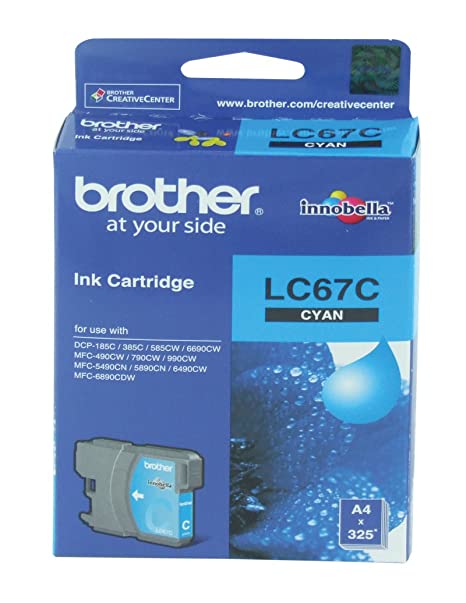 Brother LC67 Cyan Ink Cartridge - IBSouq