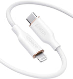 Anker Powerline Iii Flow USB-C With Lightining Connector 6 FT 1.8M White - IBSouq