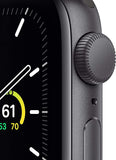 Apple Watch SE 44mm Space Gray Aluminum Case Midnight Sport Band A2352 - IBSouq