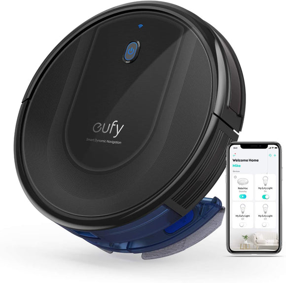 Eufy by Anker - 2 in 1 Vacuum and MOP - Robovac G10 Hybrid Black - IBSouq