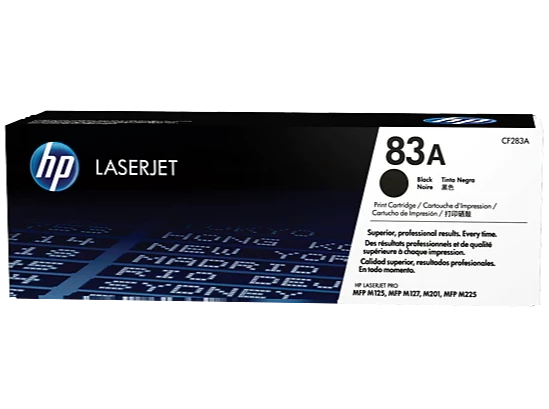 HP 83A Black Original LaserJet Toner Cartridge, CF283A - IBSouq