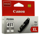 Canon CLI 451 XL Ink Cartridge Grey - IBSouq