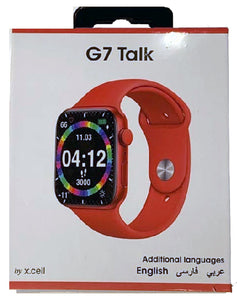 Xcell G7 Talk Smart Watch White - IBSouq