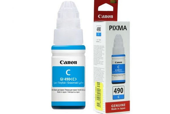 Canon GI-490 Bottle Cyan Ink - IBSouq