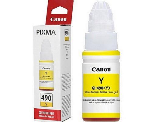 Canon GI-490 Bottle Yellow Ink - IBSouq