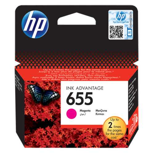 HP 655 Magenta Ink Cartridge - IBSouq
