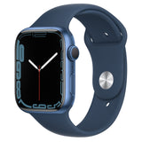 Apple Watch 7 Series, 45MM, Blue Aluminum Case Sport Band, GPS, (A2474) - IBSouq