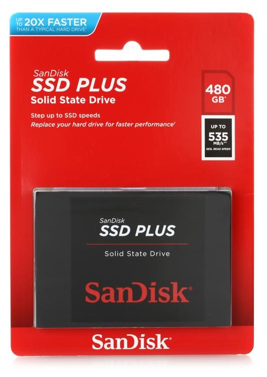 SanDisk SSD PLUS 480GB Internal SSD - IBSouq