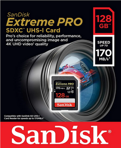 SanDisk Extreme PRO SDXC UHS-I Card 128GB - IBSouq