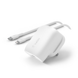 Belkin Boost Charge Wall Charger with PPS+USB-C Cable with Lightning Connector 30w usb-c - IBSouq