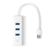 TP-Link USB 3.0 3-Port Hub & Gigabit Ethernet Adapter 2 in 1 USB Adapter ue330 - IBSouq