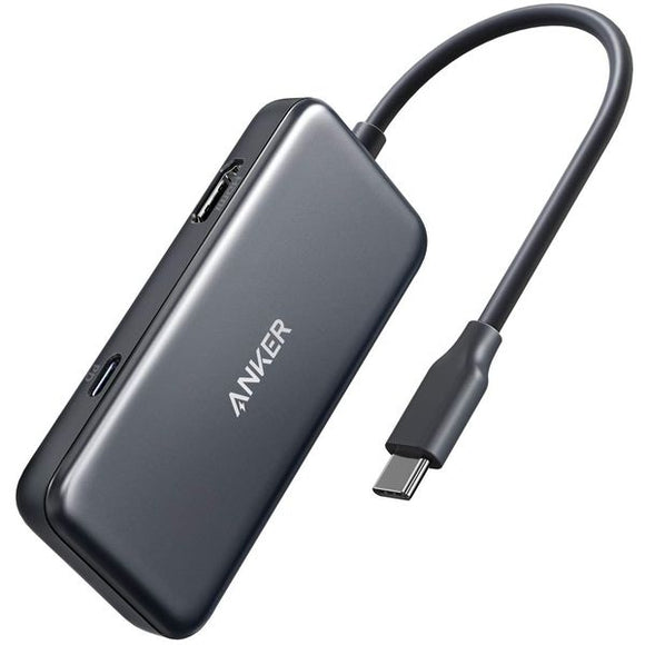 Anker 3 in 1 PowerExpand Multi Function USB-C PD Hub Gray (A8339HA1) - IBSouq