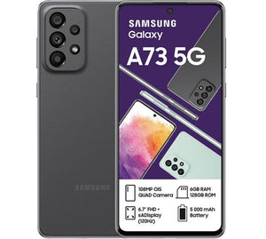 Samsung Galaxy A73 5g 256gb Rom 8gb Ram Awesome Gray - IBSouq