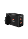 SWISS MILITARY POWER STATION 25W PD&QC CHARGER BLACK - IBSouq