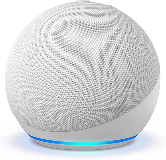 Amazon Alexa Echo Dot Smart Speaker 5th Generation (C2N6L4) Glacier White - IBSouq
