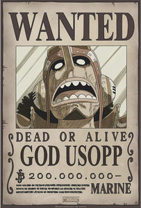 One Piece - Wanted Poster: God Usopp New World - IBSouq
