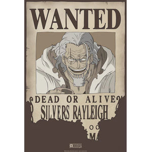One Piece - Wanted Poster: Silvers Rayleigh (52X35) - IBSouq