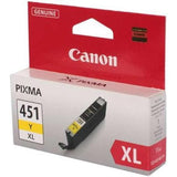 Canon CLI 451 XL Ink Cartridge Yellow - IBSouq