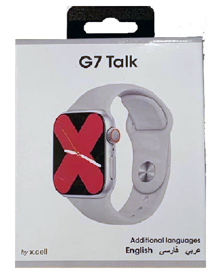 Xcell G7 Talk Smart Watch White - IBSouq