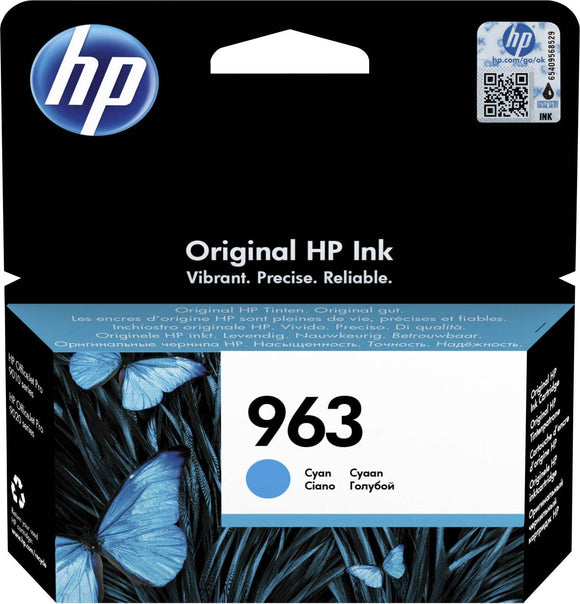 HP 963 Ink Cartridge Cyan - IBSouq