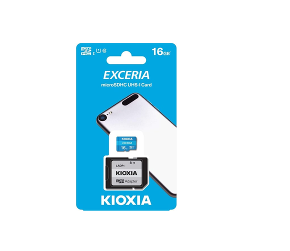 Kioxia Exceria Micro SDHC UHS-I Memory Card 16GB - IBSouq