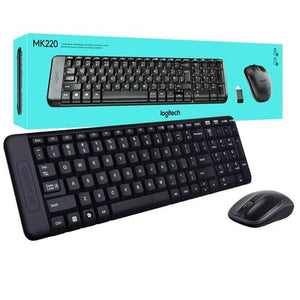 Logitech Wireless Keyboard and Mouse MK220 - IBSouq