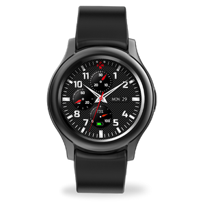 MyKronoz ZeRound3 Smart Watch Black - IBSouq