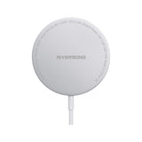 RiverSong Power Flux Magnetic Wireless Charger 1.2M 15W Silver (AD87) - IBSouq