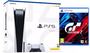 PlayStation | PS5 Standard + PS5 Gran Turismo-7 Standard Edition - IBSouq