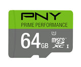 PNY Elite 64GB MicroSDXC Flash Memory Card - IBSouq